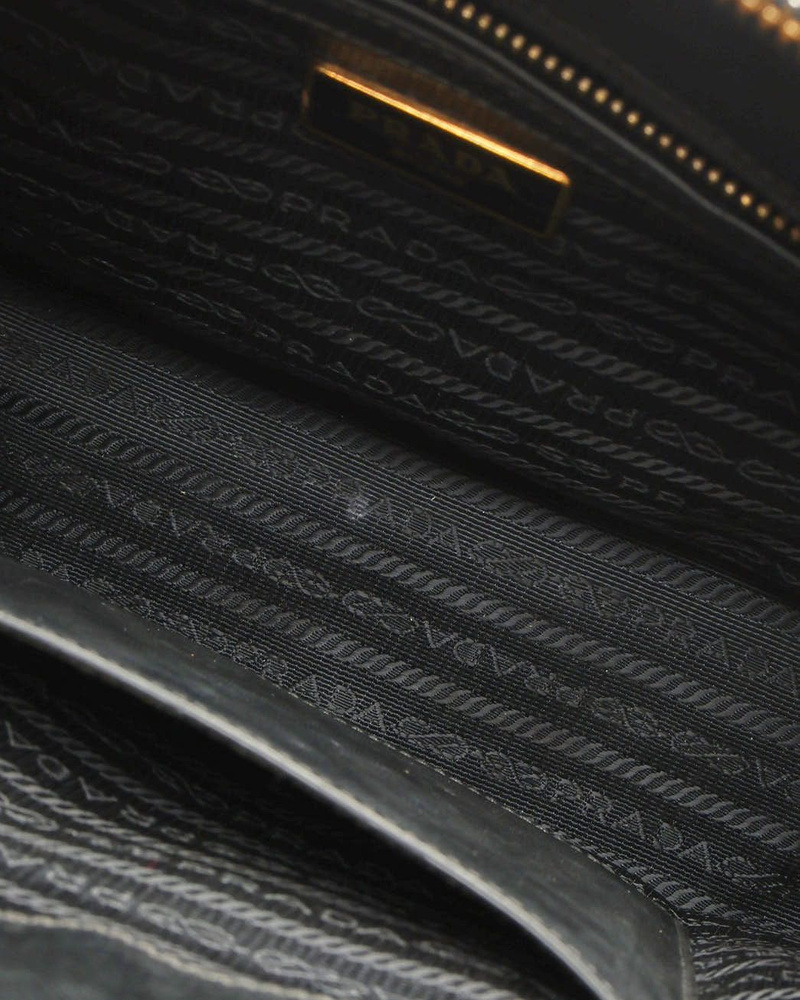 Prada Medium Saffiano Lux Galleria Double Zip Bag