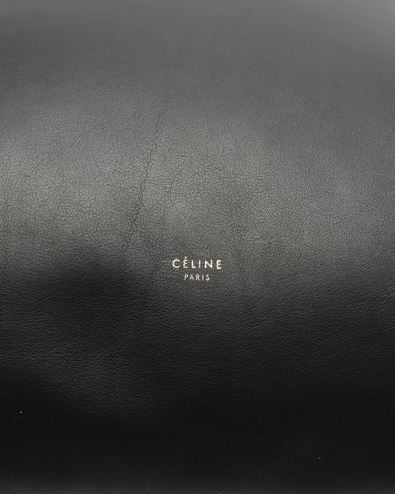 Celine Céline Tall Cabas Clasp Tote Bag
