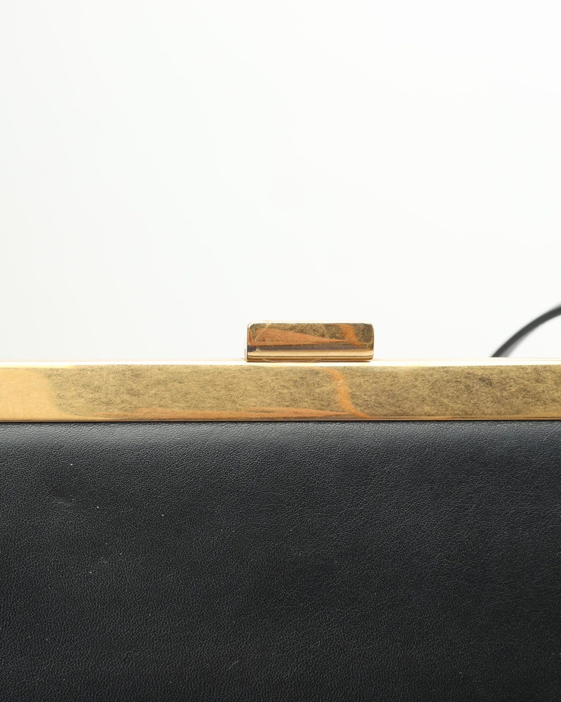 Celine Céline Tall Cabas Clasp Tote Bag