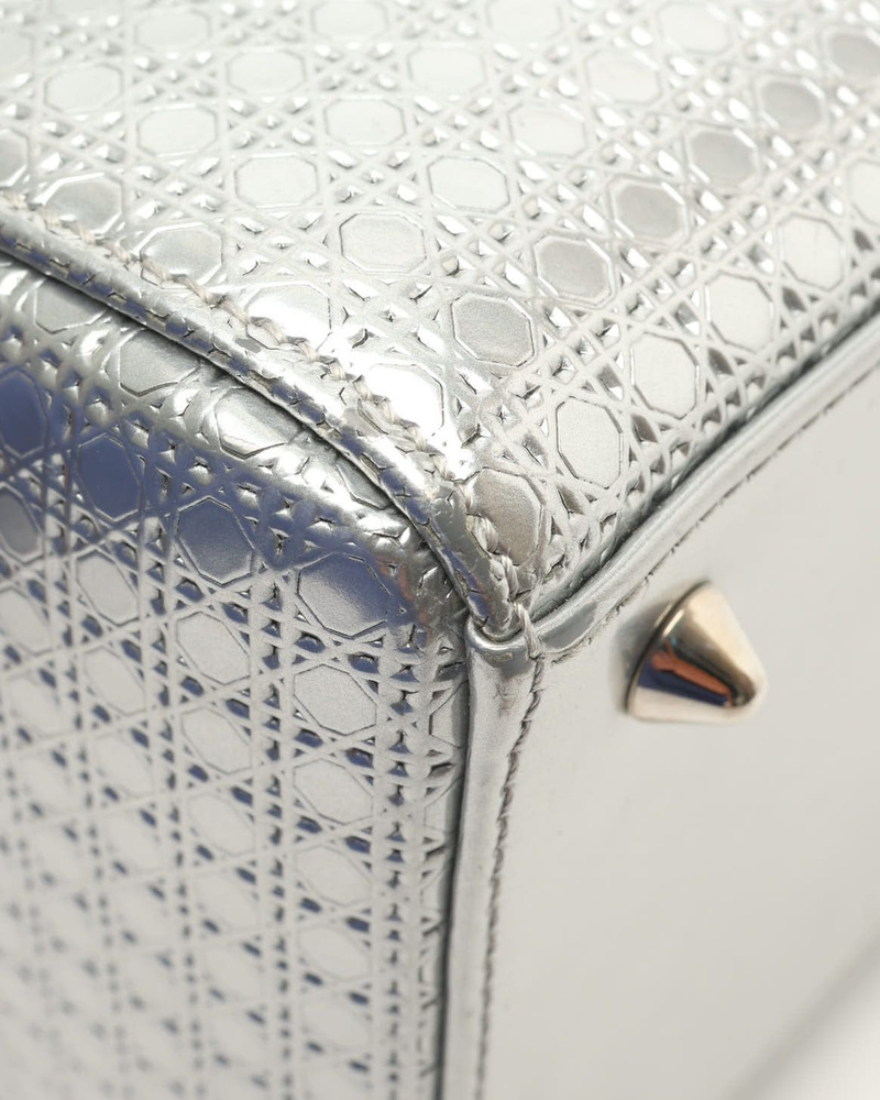 Christian Dior Medium Microcannage Lady Dior Bag