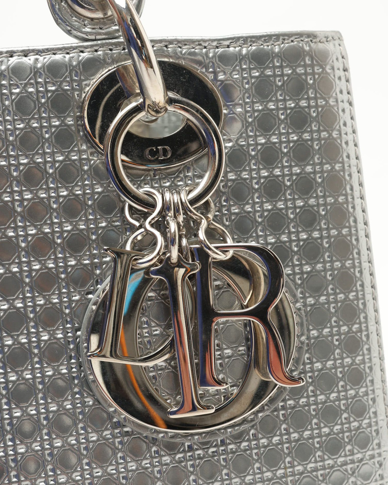 Christian Dior Medium Microcannage Lady Dior Bag