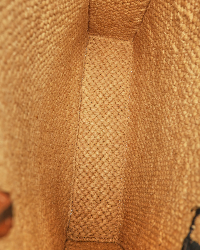 Loewe A4 Raffia Tote Bag