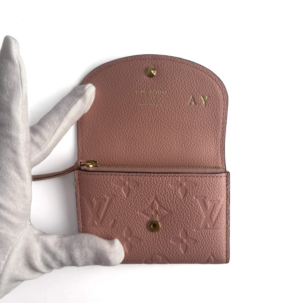 Louis Vuitton Rosalie Empreinte Leather Coin Purse
