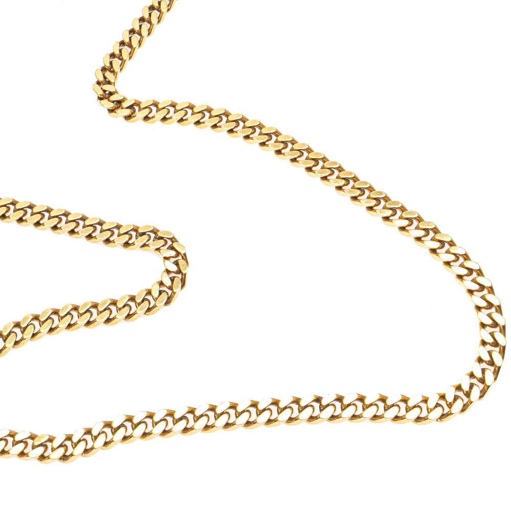 Gucci B Gucci Black Calf Leather Medium 1973 Chain Shoulder Bag Italy