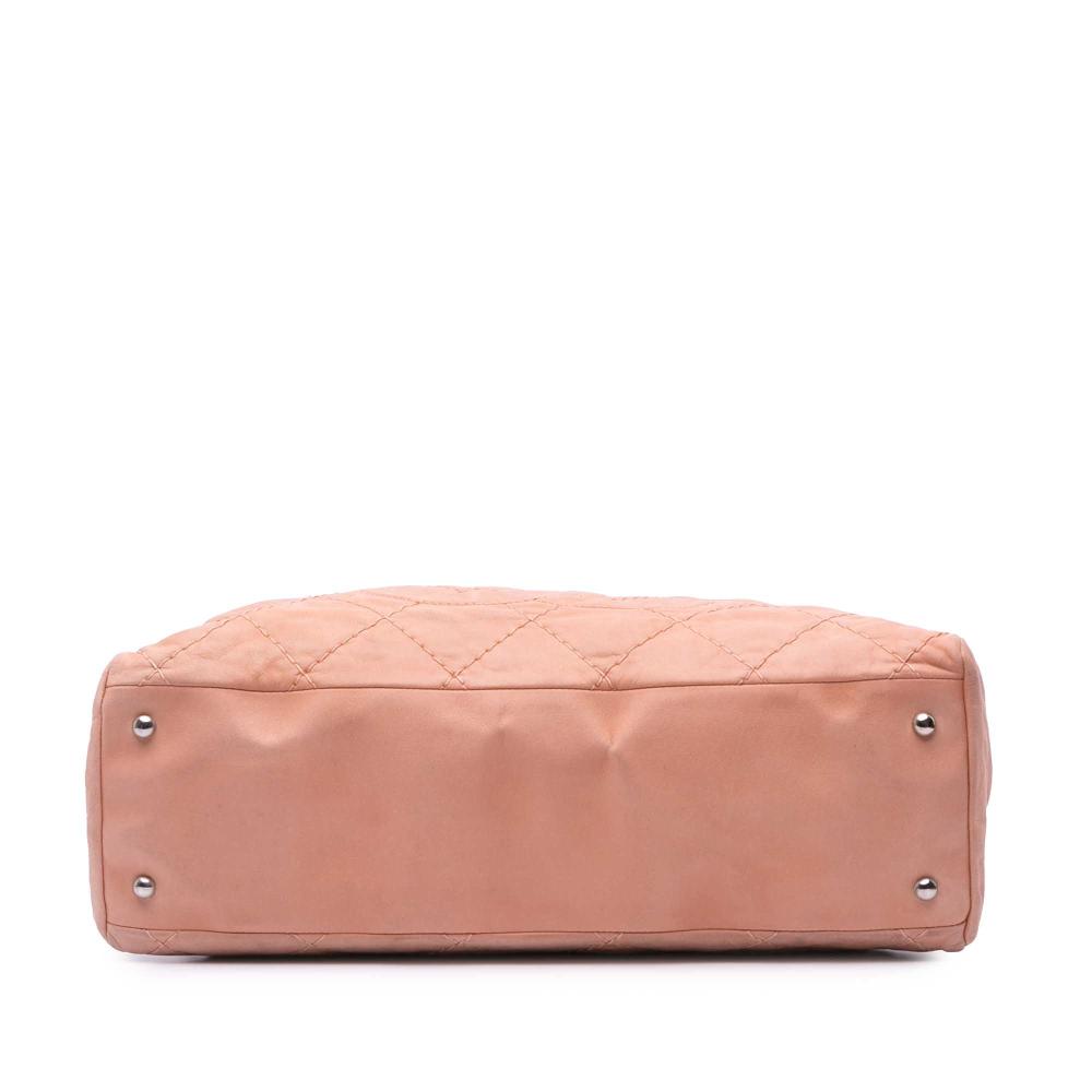 Chanel B Chanel Brown Nude Calf Leather Small Iridescent skin Sea Hit Tote Italy