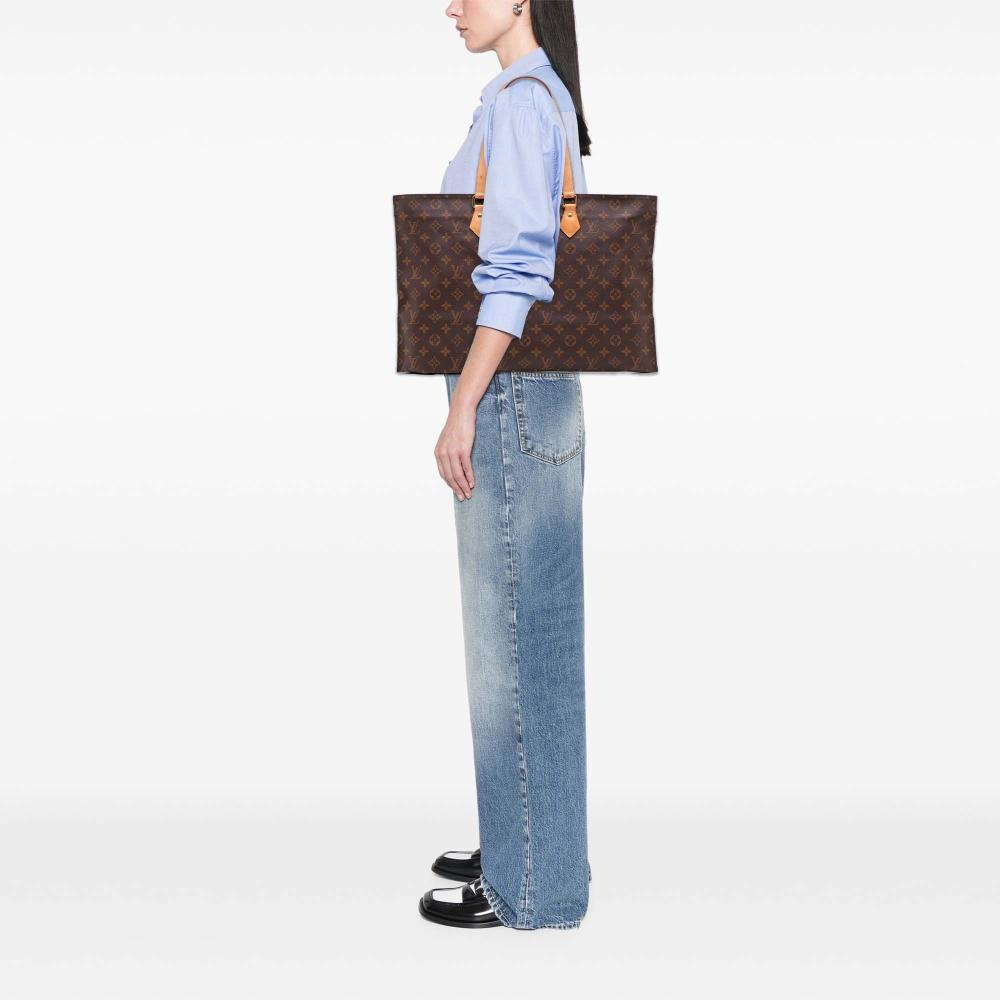 Louis Vuitton B Louis Vuitton Brown Monogram Canvas Fabric Monogram All In PM Spain