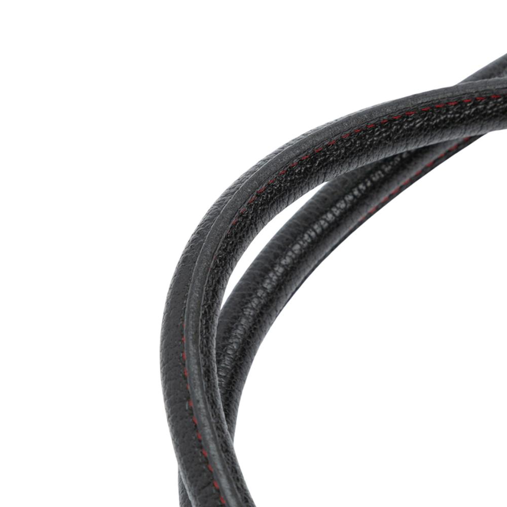 Hermès AB Hermès Red with Black Wool Fabric Ribbed and Negonda Garden Party Voyage 49 France