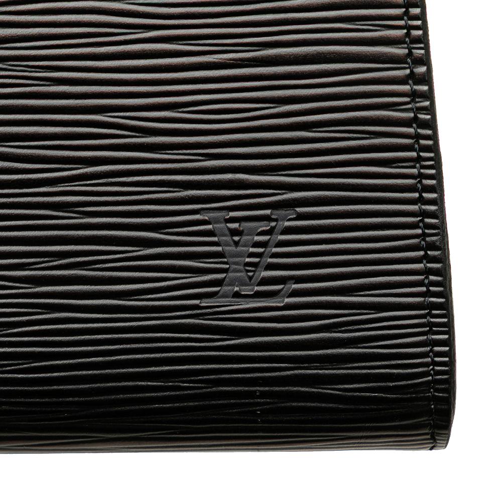 Louis Vuitton B Louis Vuitton Black Epi Leather Leather Epi Pochette Accessoires France