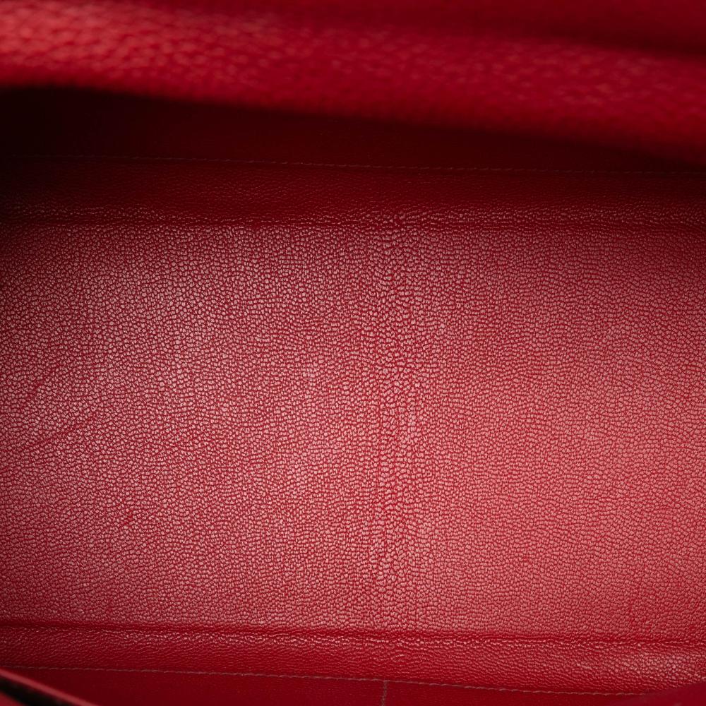 Hermès AB Hermès Red Calf Leather Togo Kelly II Retourne 32 France