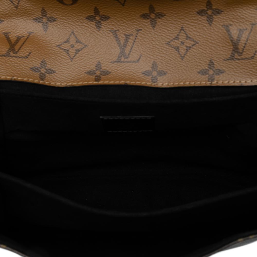 Louis Vuitton AB Louis Vuitton Brown Monogram Canvas Fabric Monogram Reverse Pochette Metis Italy