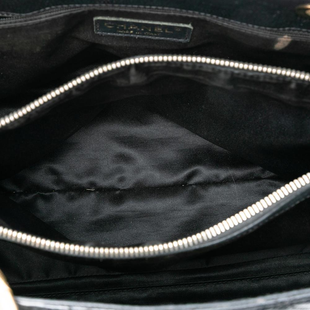 Chanel B Chanel Black Caviar Leather Leather Caviar Grand Shopping Tote Italy