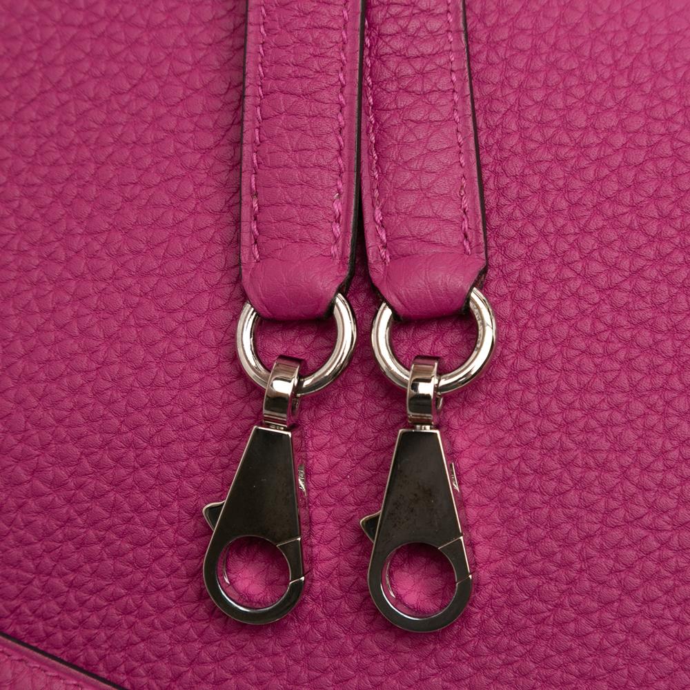 Hermès AB Hermès Pink Calf Leather Togo Kelly II Retourne 25 France