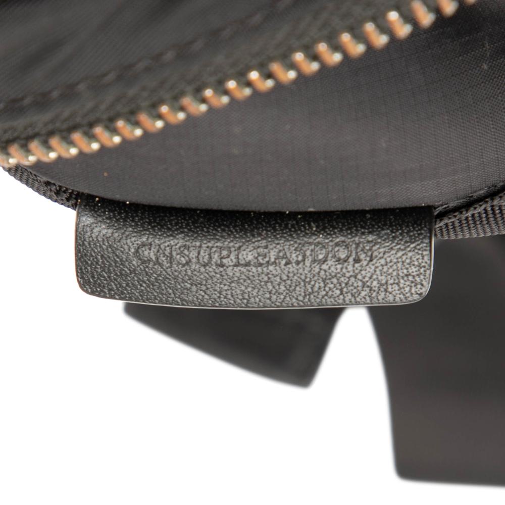 Burberry B Burberry Black Nylon Fabric Logo Cannon Belt Bag China