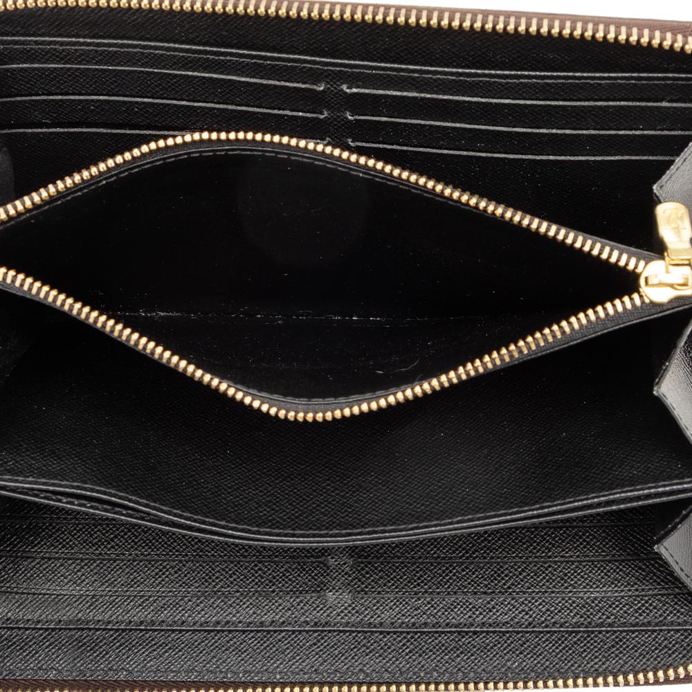 Louis Vuitton B Louis Vuitton Brown Monogram Canvas Fabric Monogram Giant Reverse Zippy Long Wallet Spain