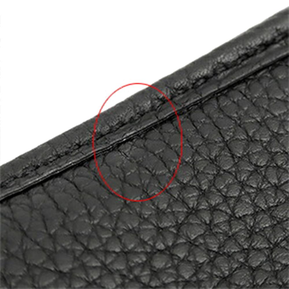 Hermès AB Hermès Black Calf Leather Clemence Evelyne TPM 16 France