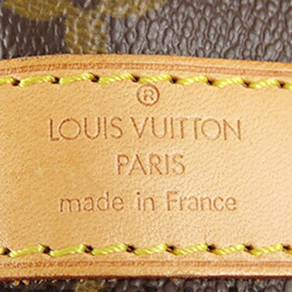 Louis Vuitton B Louis Vuitton Brown Monogram Canvas Fabric Monogram Keepall Bandouliere 55 France