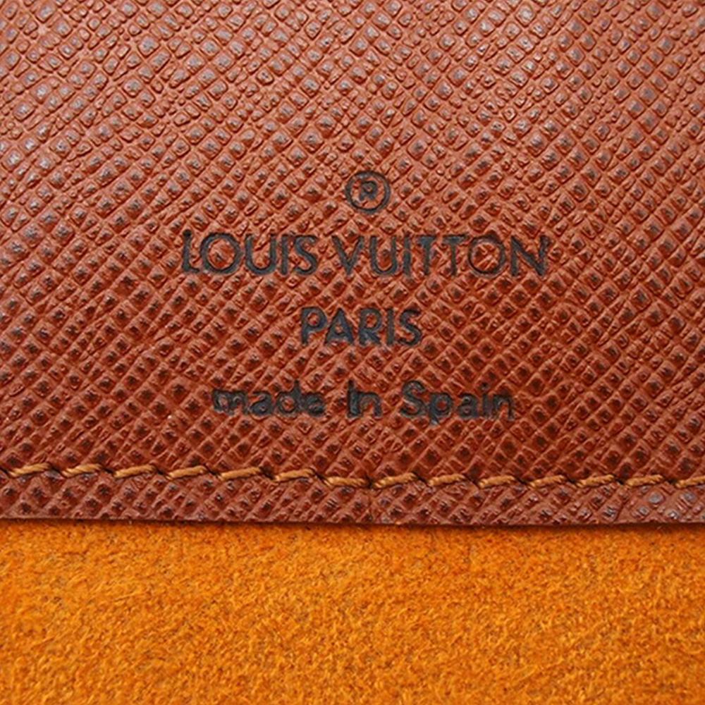 Louis Vuitton AB Louis Vuitton Brown Monogram Canvas Fabric Monogram Musette Tango Short Strap Spain