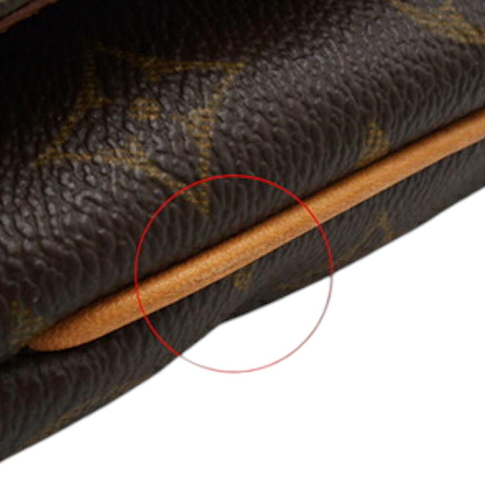 Louis Vuitton AB Louis Vuitton Brown Monogram Canvas Fabric Monogram Musette Tango Short Strap Spain