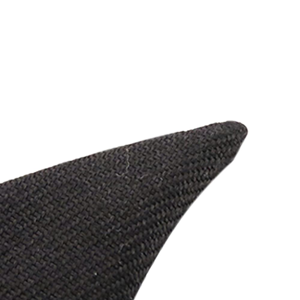 Hermès B Hermès Black Silk Fabric Cordages Twilly Scarf France