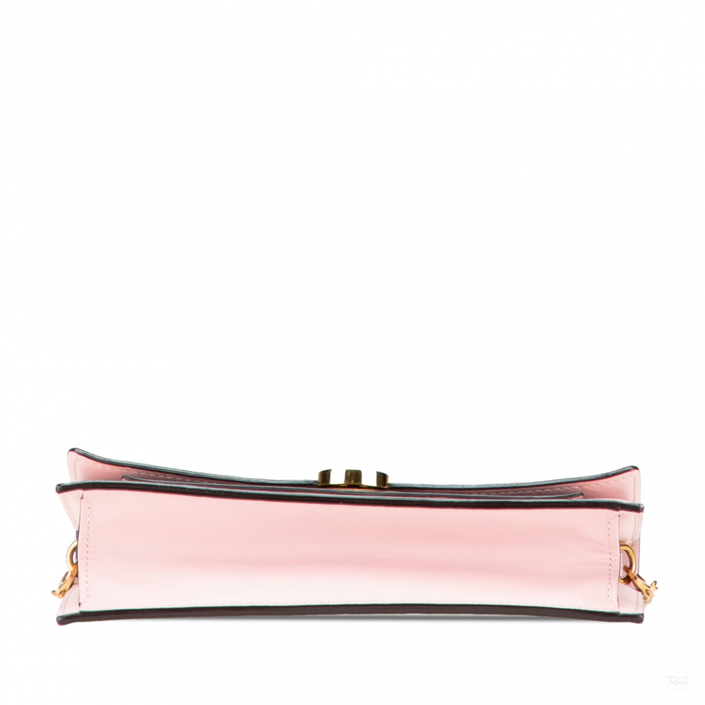 Louis Vuitton Flore Canvas Wallet on Chain Shoulder Bag Monogram