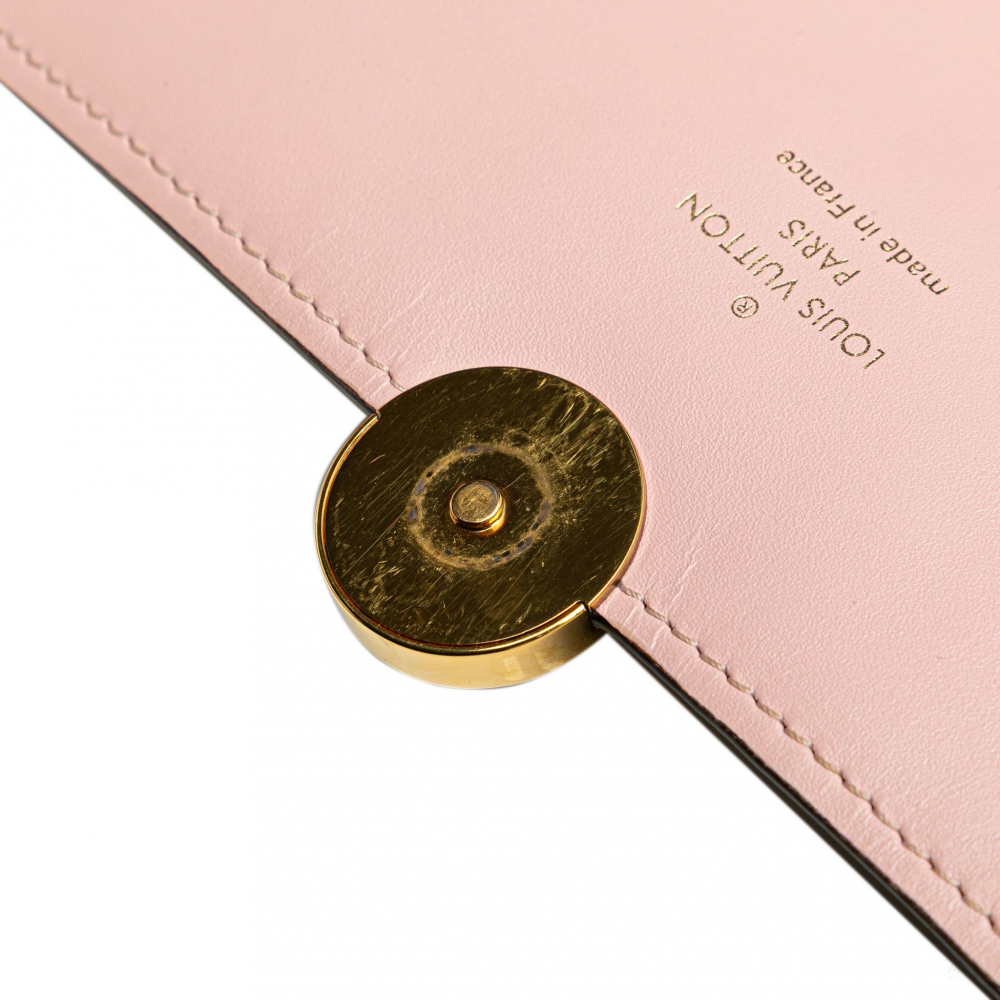 Louis Vuitton Flore Canvas Wallet on Chain Shoulder Bag Monogram