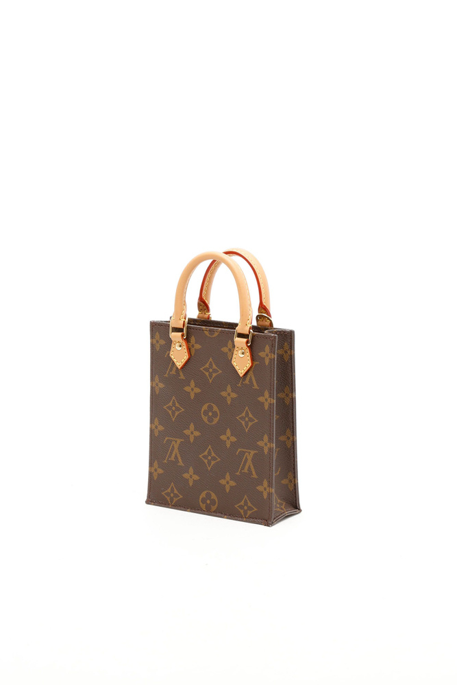 Louis Vuitton Monogram Petit Sac Plat Bag