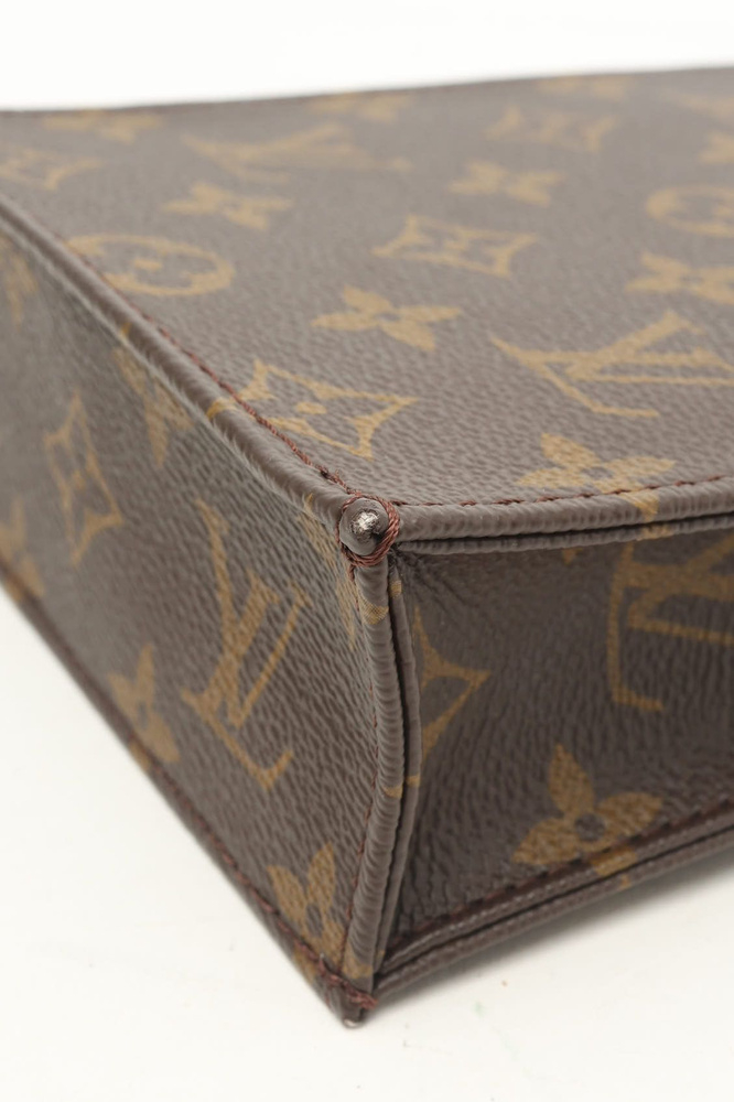 Louis Vuitton Monogram Petit Sac Plat Bag