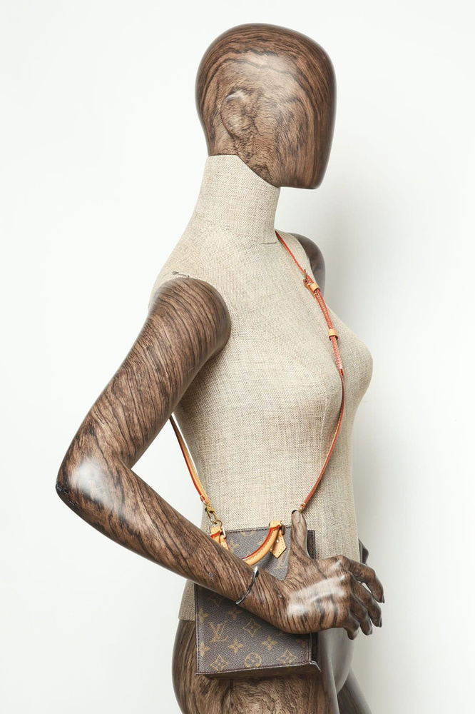 Louis Vuitton Monogram Petit Sac Plat Bag