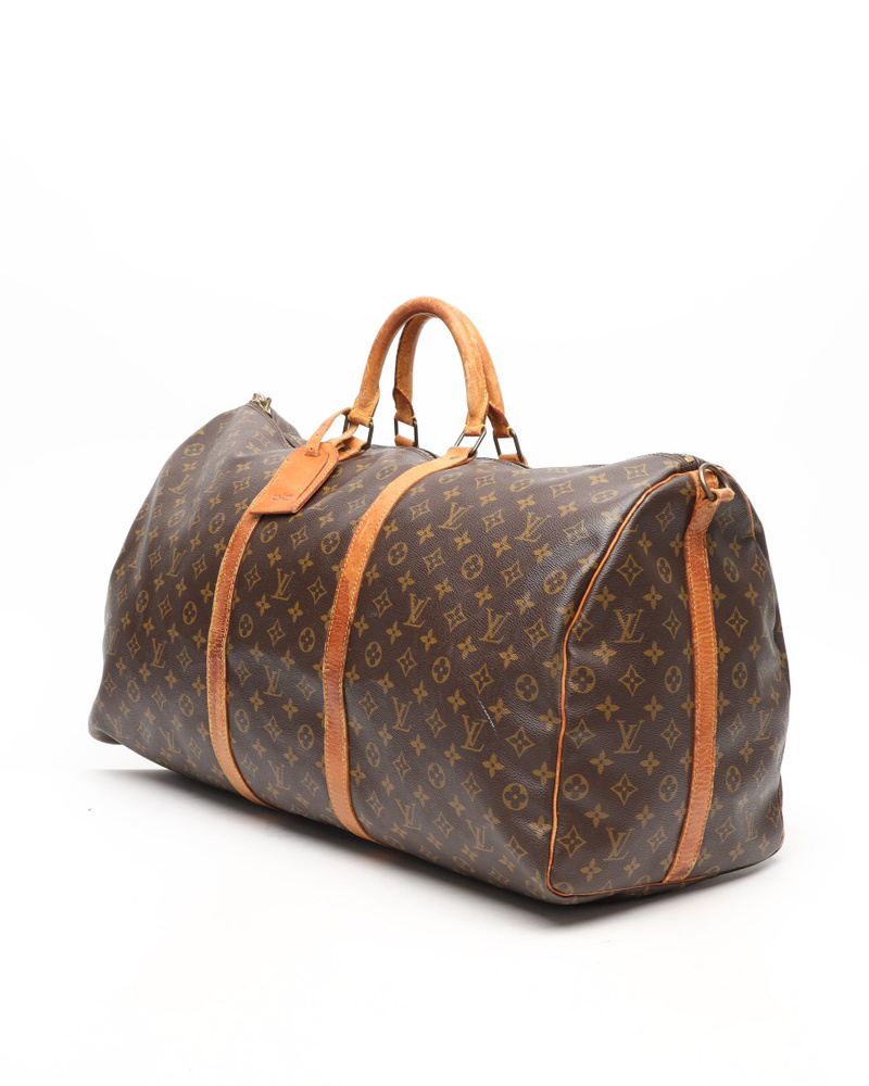 Louis Vuitton Monogram Keepall Bandoulière 60 Bag