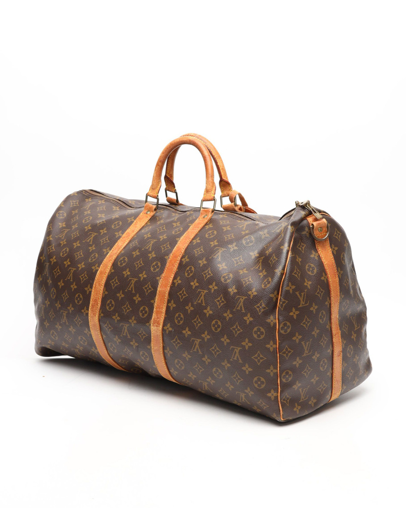 Louis Vuitton Monogram Keepall Bandoulière 60 Bag