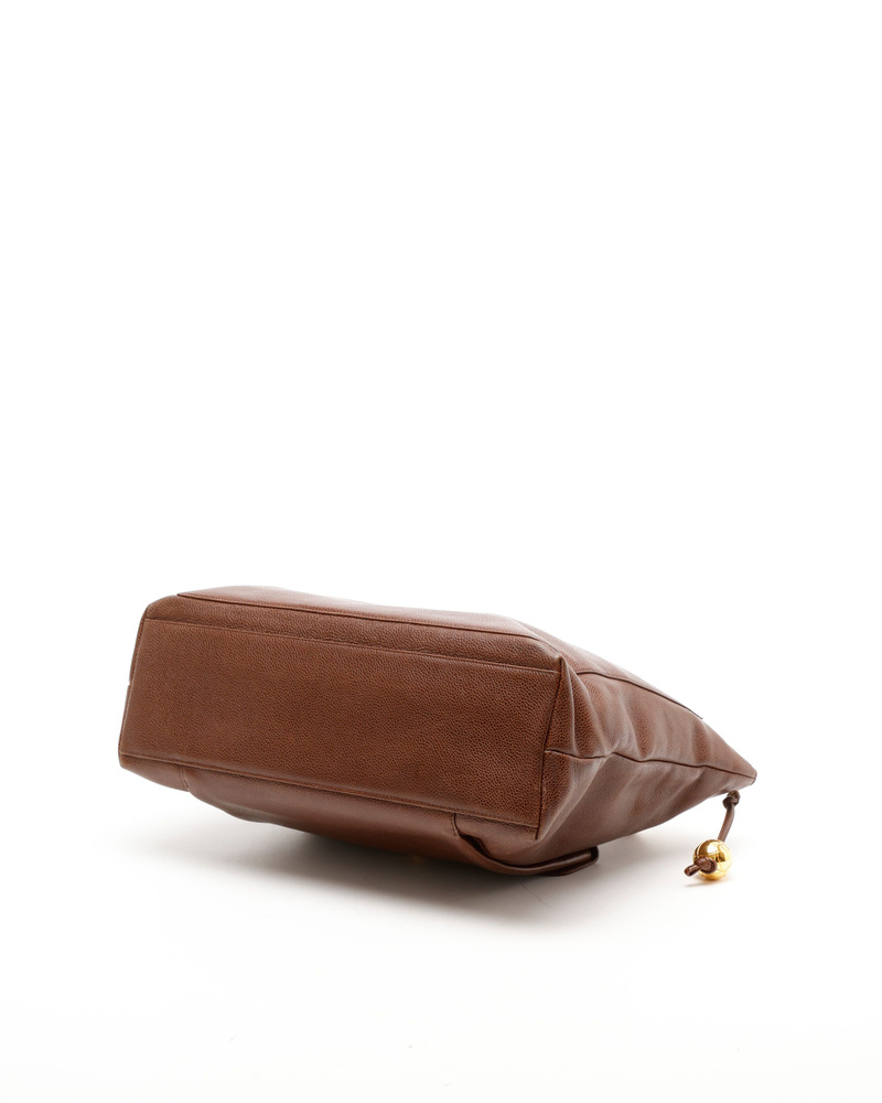 Chanel CC Caviar Tote Bag