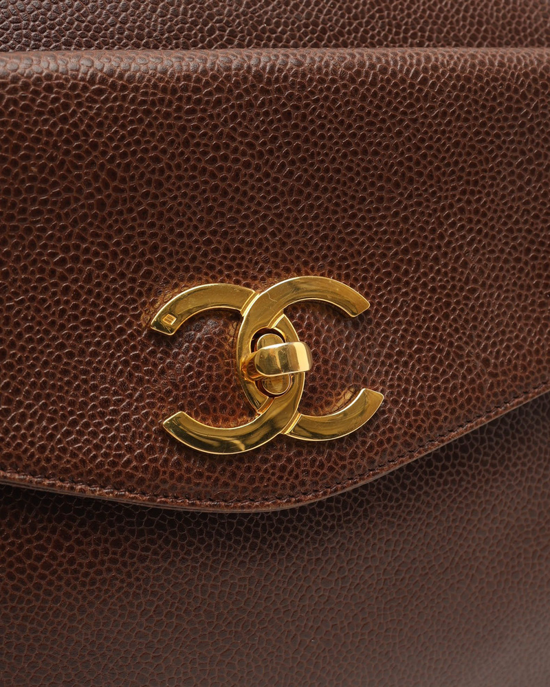 Chanel CC Caviar Tote Bag