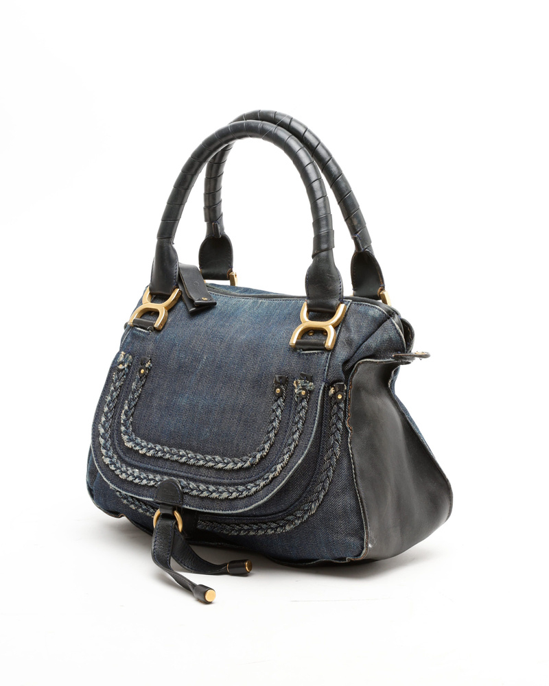 Chloé Medium Denim Marcie Bag