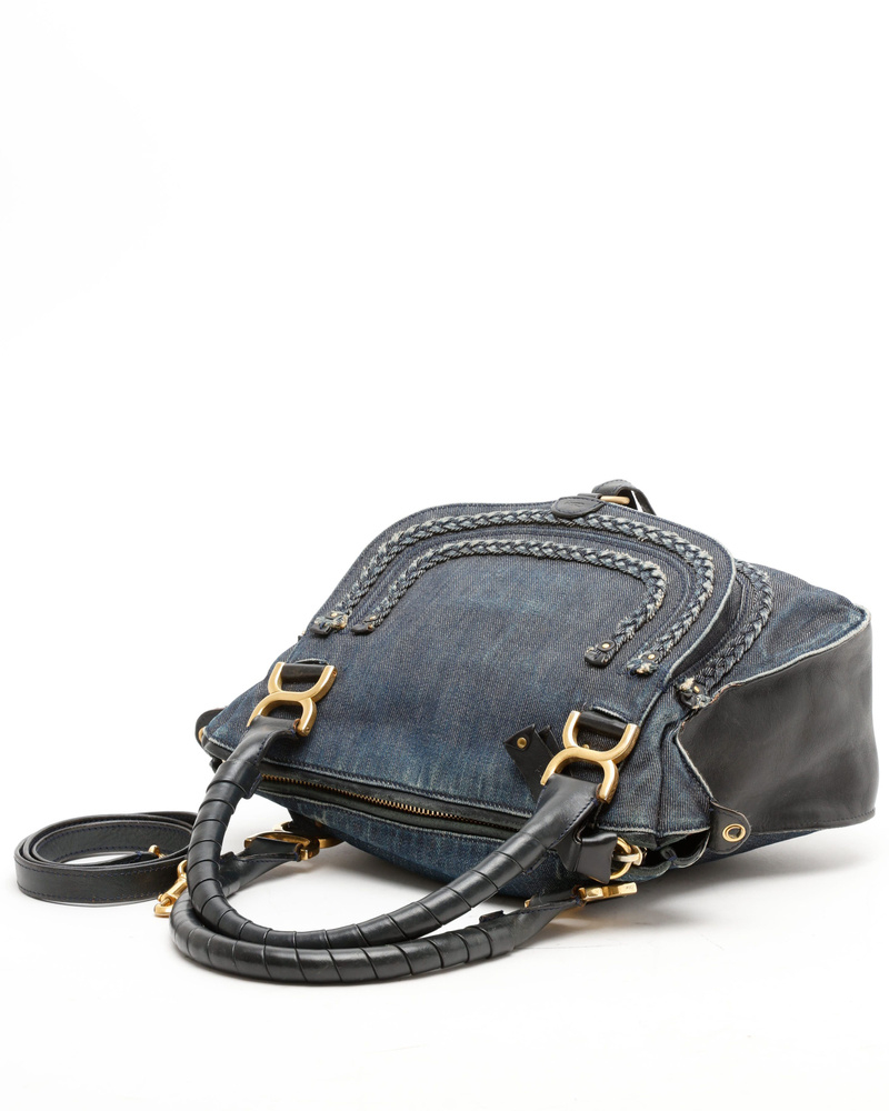 Chloé Medium Denim Marcie Bag