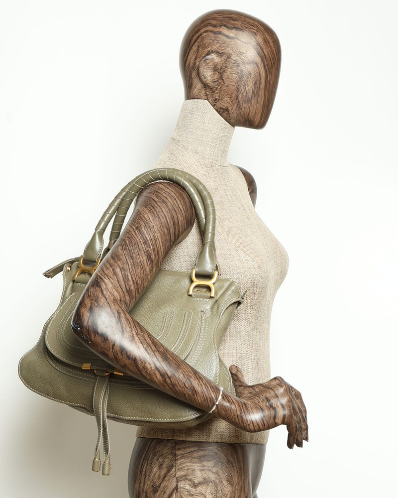 Chloé Medium Denim Marcie Bag