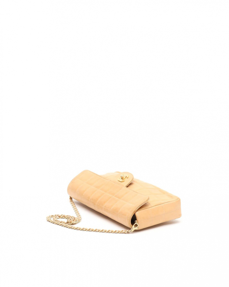 Chanel East West Chocolate Bar Bag