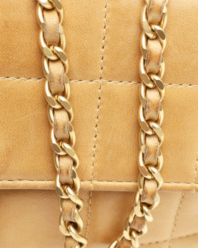 Chanel East West Chocolate Bar Bag