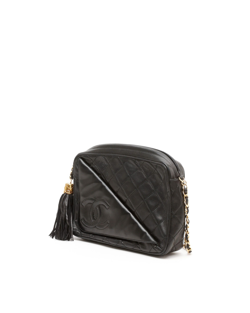 Chanel CC Camera Fringe Bag