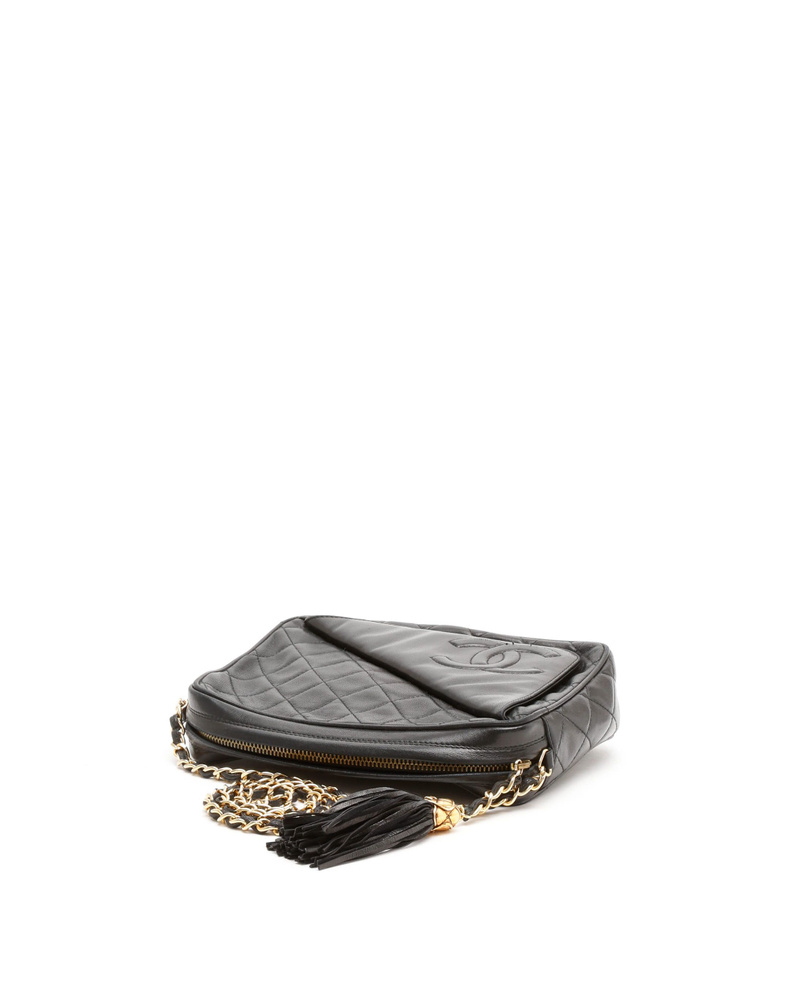 Chanel CC Camera Fringe Bag