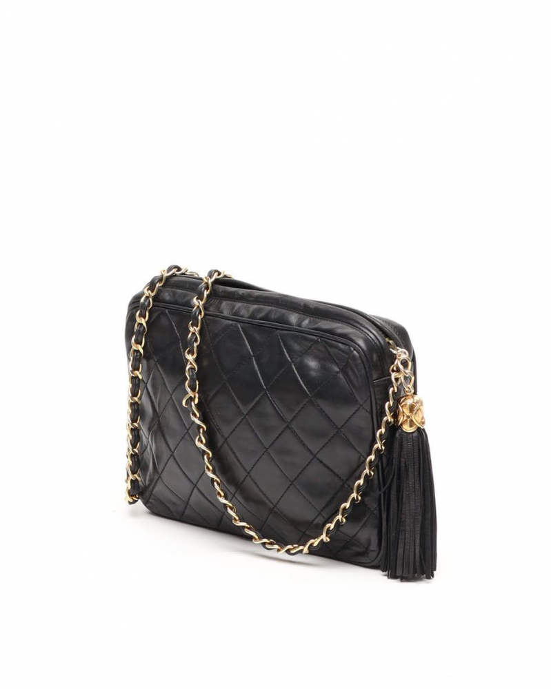 Chanel CC Camera Fringe Bag