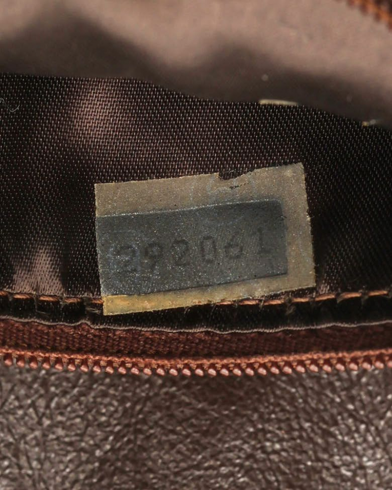 Chanel Classic Round Suede Bag