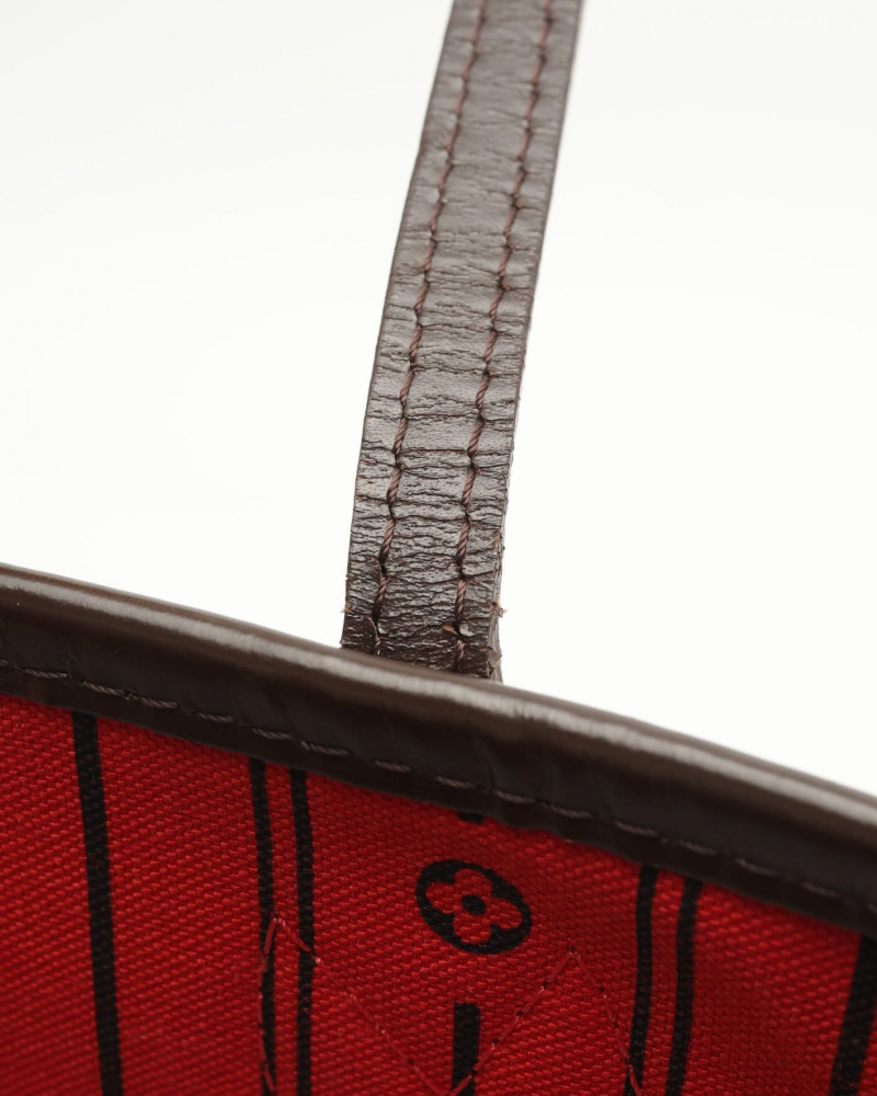 Louis Vuitton Damier Ebene Neverfull MM Tote Bag