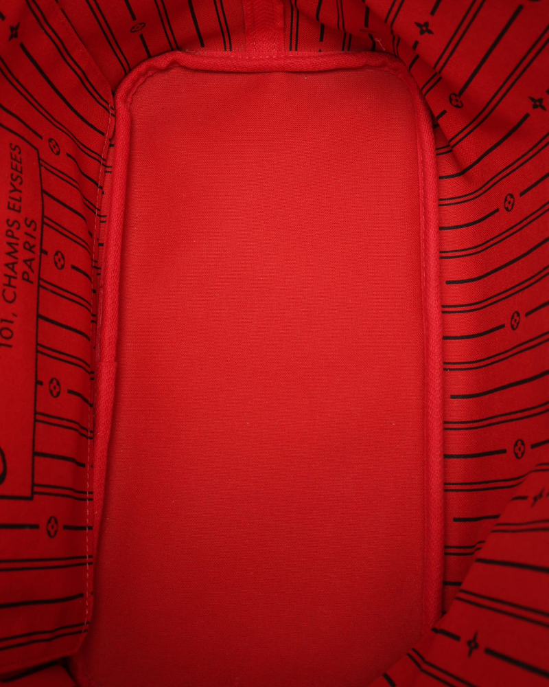 Louis Vuitton Damier Ebene Neverfull MM Tote Bag