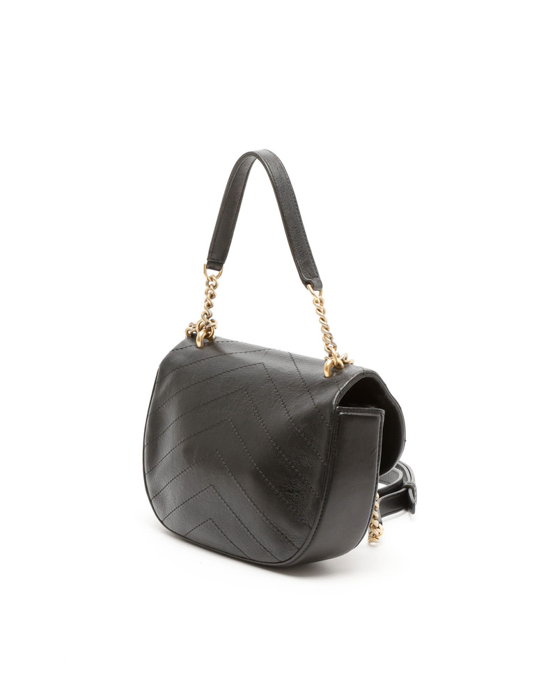 Chanel CC Chevron Single Flap Bag