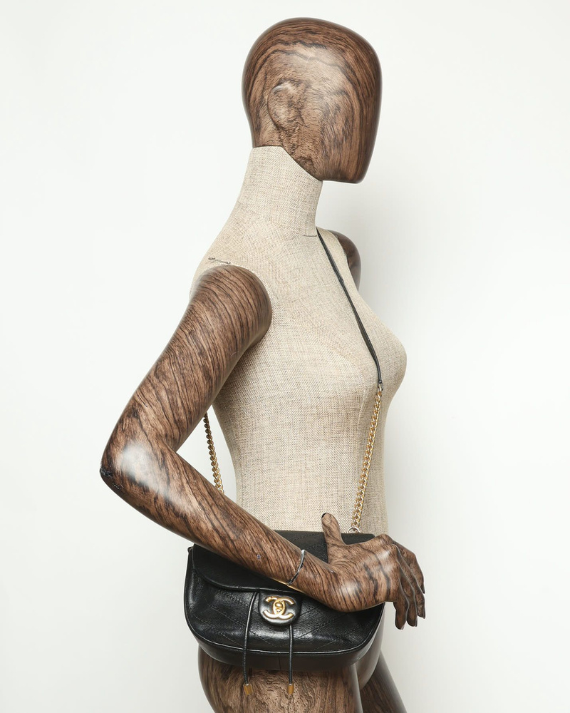 Chanel CC Chevron Single Flap Bag