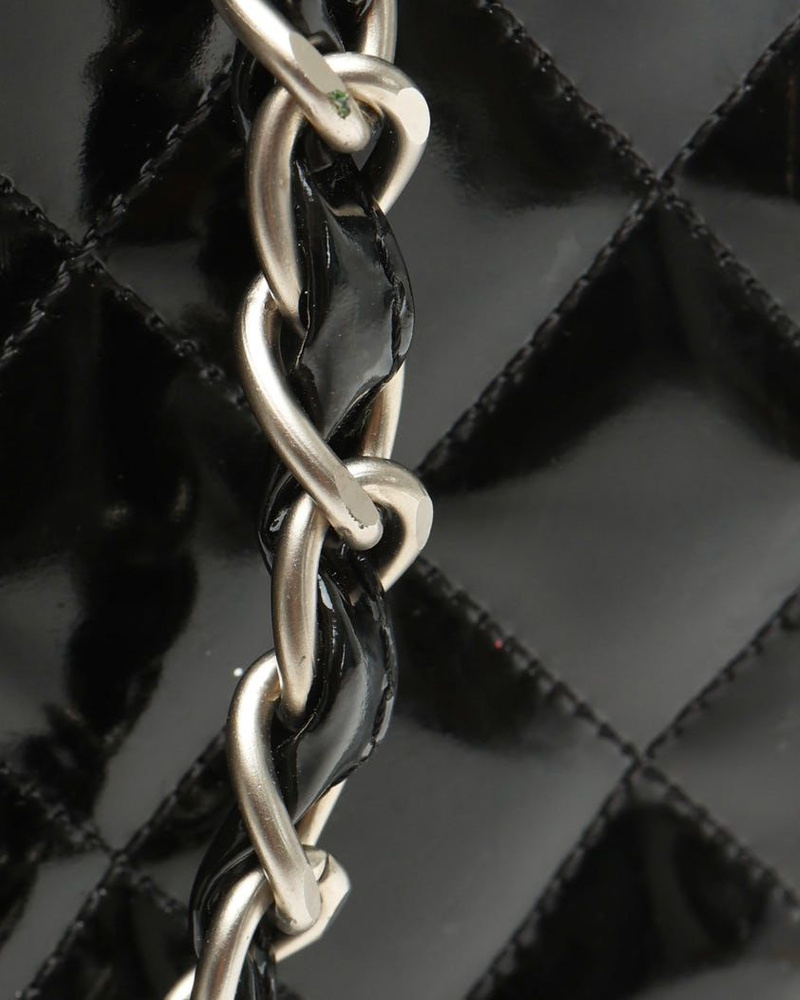 Chanel Small Patent GST Grand Shopping Tote Bag