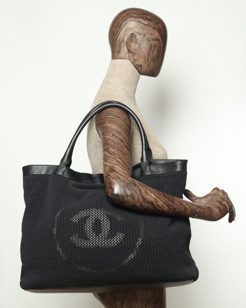 Chanel CC Mesh Tote Bag