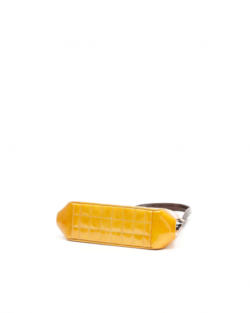 Chanel CC Patent Chocolate Bar Bag