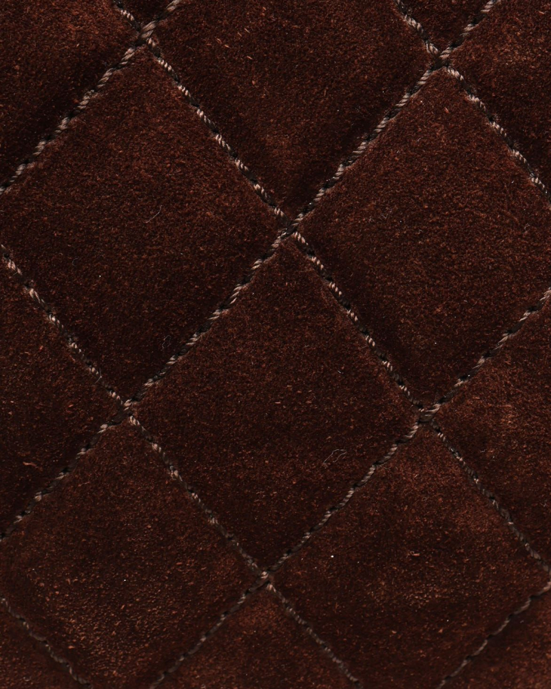 Chanel CC Suede Tote Bag