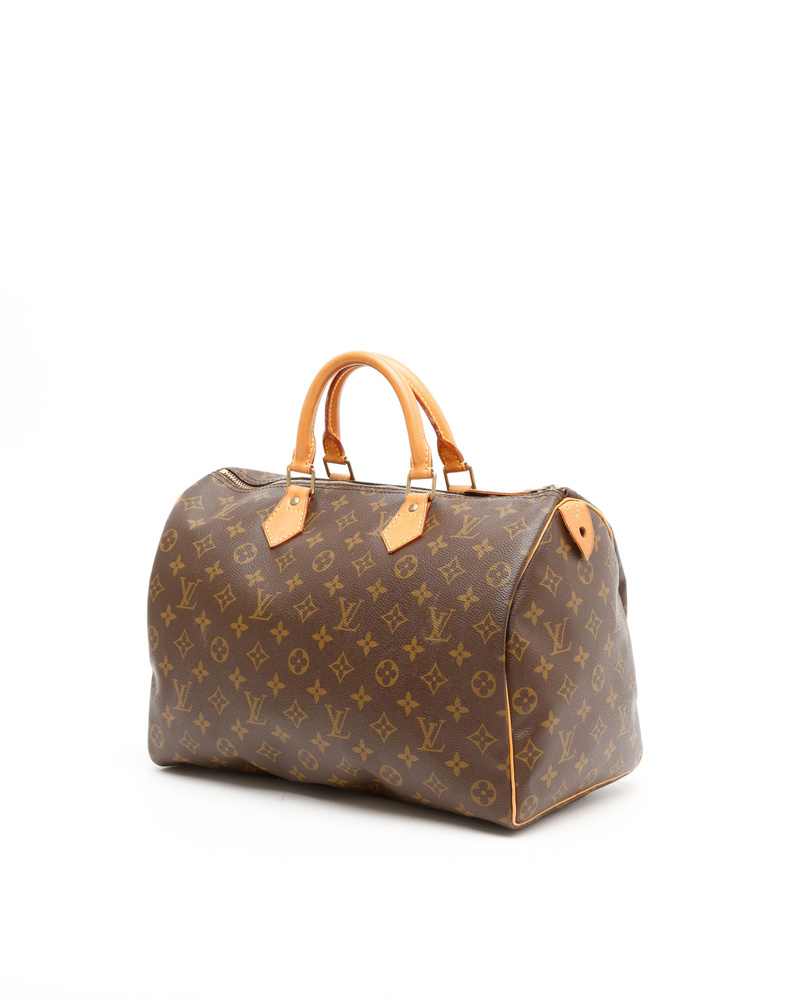 Louis Vuitton Monogram Speedy 35 Bag